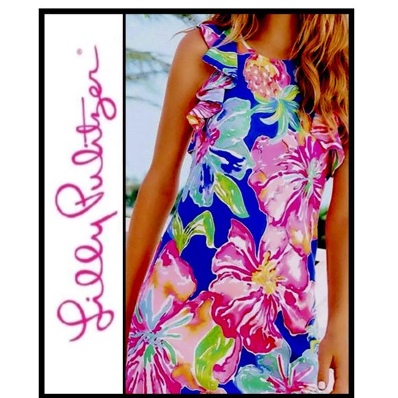 Lilly Pulitzer Dresses & Skirts - LILLY PULITZER LARGE Esmeralda Stretch Dress NEW